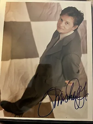 Michael J Fox Autographed Photo COA • $99