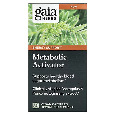 Metabolic Activator 60 Vegan Capsules • $25.49