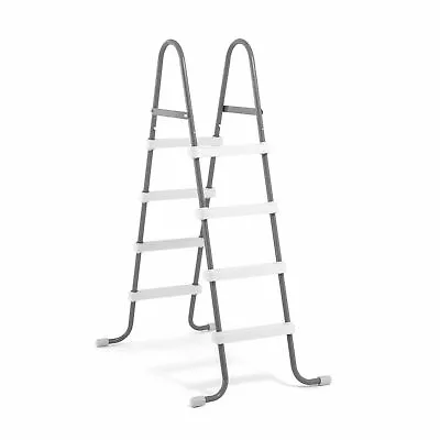 Intex Steel Frame Above Ground Swimming Pool Ladder For 48 Inch High Wall Pools • $59.99