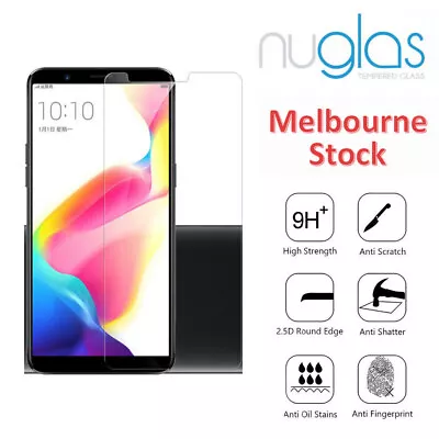 Nuglas Tempered Glass Screen Protector For Oppo F1S / R11 / R11s / R9 / A73 • $6.95