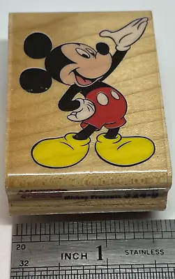 Disney Classic Rubber Stampede MICKEY MOUSE PRESENTS Rubber Stamp • $8.95