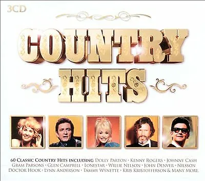 Various Artists : Country Hits! CD 3 Discs (2012) Expertly Refurbished Product • £3.20