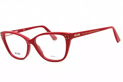 MOSCHINO MOS583 0C9A 00 Eyeglasses Red Frame 54mm • $47.99