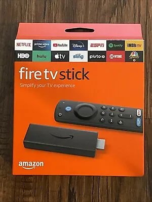 $79 • Buy 2021 Amazon Fire TV Stick With 4th Gen Alexa VOICE Enabled Remote NEW & SEALED