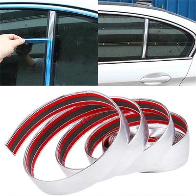 $9.79 • Buy 3/4  Chrome Trim Molding Strip Decoration Car Body Door Side Protector 16ft