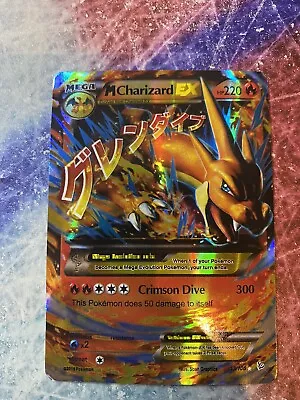 MEGA M CHARIZARD EX 13/106 Ultra Rare Pokemon Holo Foil Star Card! XY NM • $22.16