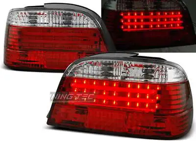 Tail Lights For BMW E38 7 Series 1994-2001 Red White LED WorldWide FreeShip US L • $342.84