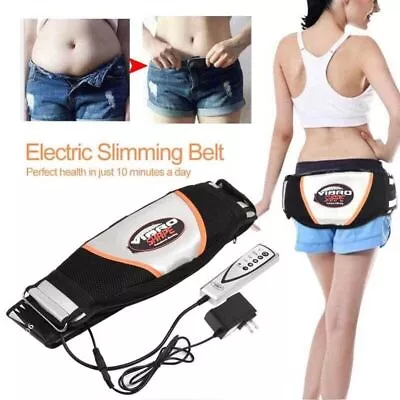 Electric Vibrating Massager Waist Trimmer Body Slimming Heating Fat Burning Belt • $47.49