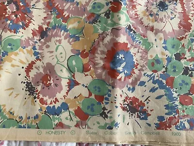 Vintage Sally Collier Sarah Campbell Collier Campbell ‘Honesty’ Design 3meters 4 • £68