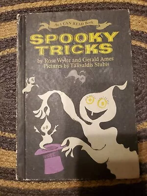 Vintage 1968 SPOOKY TRICKS I Can Read Book Pre-owned • $3