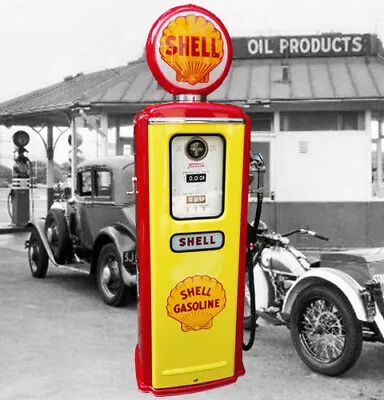 Shell Oil Co Model 39 Tokheim Full Size Gas Pump-vintage Petroliana Style • $3249.99