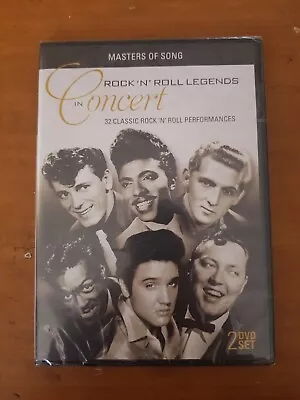 Rock 'n' Roll Legends In Concert 2014 Concert DVD Still Sealed! • £10.70