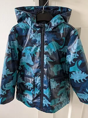 £1.99 • Buy Marks And Spencer's Kids Stormwear Dinosaur Coat Age 3-4 Years