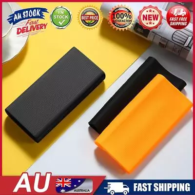 Silicone Power Bank Protective Case For Xiaomi Mobile Power Bank 3 (Black) AU • $8.79