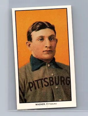 T206 Honus Wagner - Official 1995 Wagner Estate Reprint Card W/Piedmont 150 Back • $2