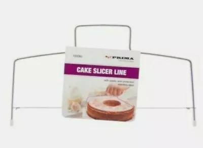 Cake Cutter Slicer Line Bread Wire Cutting Levelled Decorator Baking Tool • £3.45