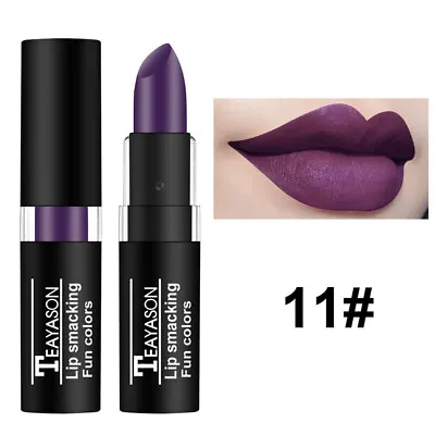 12 Color Lipstick Waterproof Lasting Red Lipstick Matte Nude Lipstick Makeup • $1.61