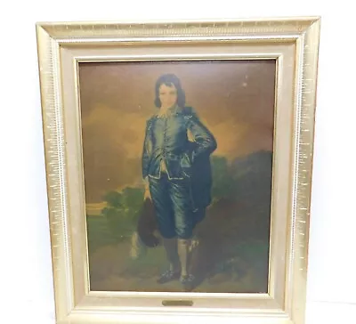 Vintage Thomas Gainsborough The Blue Boy  Reproduction  Painting Make An Offer • $79