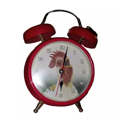 Vtg Rooster Bell Alarm Clock • $30