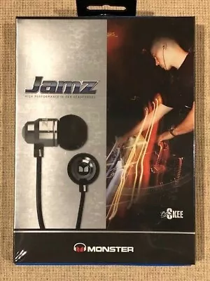 Monster Jamz In-Ear Wired Speakers Chrome Brand NEW LOOK DJ Skee • $69.99