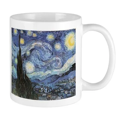 $14.99 • Buy CafePress Starry Night Vincent Van Gogh Mug 11 Oz Ceramic Mug (835050580)