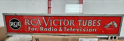 Ohio Advertising Display Co.  Lit Sign-RCA Victor Tubes For Radio And Television • $499