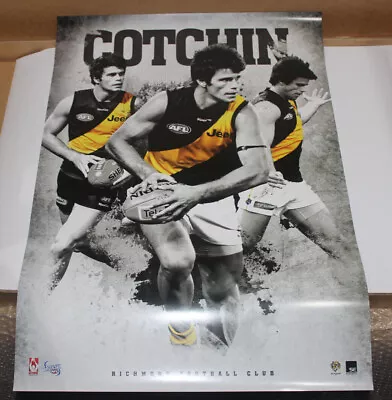 Richmond Trent Cotchin Officially Licensed AFL Poster • $25