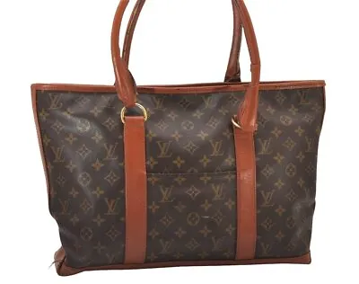 Auth Louis Vuitton Monogram Sac Weekend PM Vintage Tote Hand Bag M42425 LV 3003I • $125.50