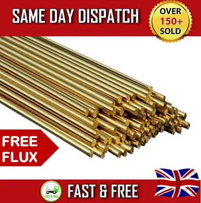 £2.99 • Buy Flux Brazing Rods General Purpose - Copper & Steel - Free Next Day Fast Delivery