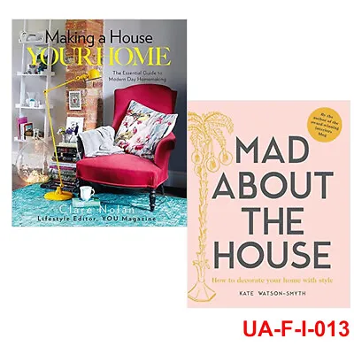 £24.99 • Buy Making A House Your Home & Mad About The House 2 Books Collection Set Hardback