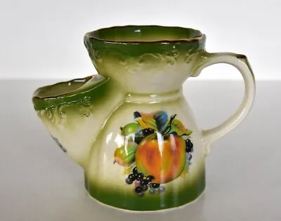 Vintage Shaving Mug Mayfayre Staffordshire England Fruit Pattern • $17.95