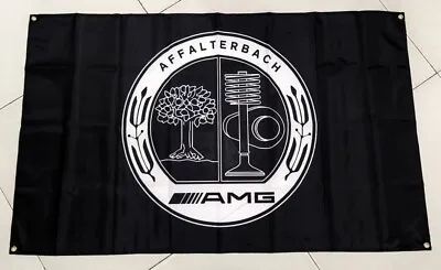 Amg Banner Workshop Showroom Mercedes-Benz Garage Sign Uk Gt Clk F1 Series Selle • $16.41