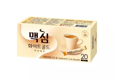 Maxim White Gold  Coffee Mix 11.7g X 20T / Korean Instant Coffee • $14