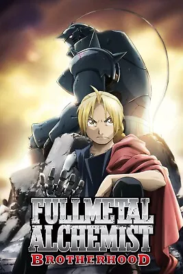 Full Metal Alchemist: Brotherhood Anime TV Series Poster 2009 - 11x17 Inches NEW • $15.99