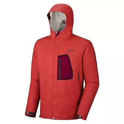 New! - Mountain Hardwear - Cohesion Jacket - XXL - Lava - Waterproof - $165 • $147.40