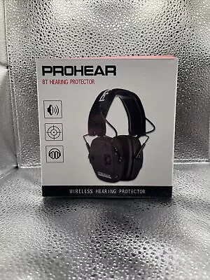 PROHEAR EM030 Electronic Earmuffs Bluetooth BT Black New Hearing Protector • $39.99