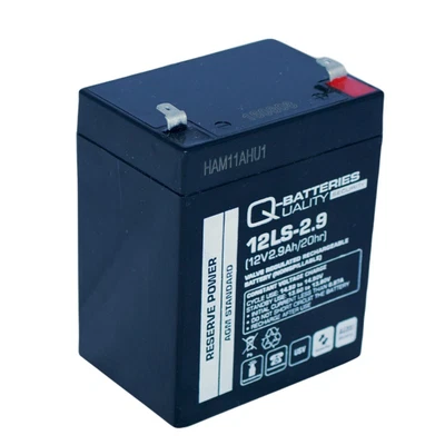 £12.99 • Buy 12V 2.9ah Mobility Lift Hoist Battery 12 Volt 2.9A Q-Batteries 12LS-2.9 VRLA AGM