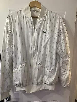 £70 • Buy CHEMISE LACOSTE 1982 VINTAGE TRACKSUIT TOP, SIZE XL 40 Years Old 
