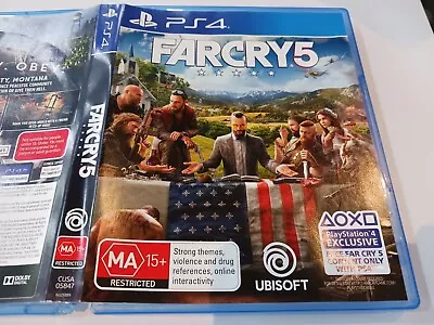 Far Cry 5 (sony Ps4 Game  Ma15+) • $14.95