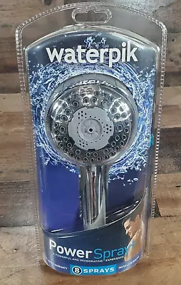 $24.99 • Buy NEW Waterpik Power Spray Plus Shower Head - 8 Spray Settings.