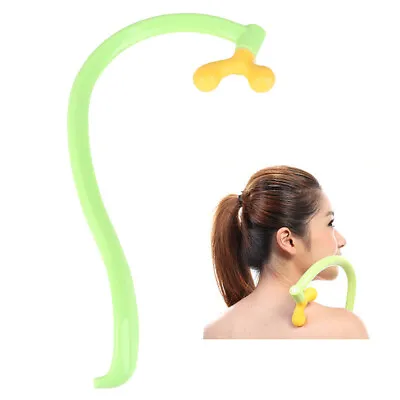 Back Massager Tool Neck Self Muscle Pressure Relieve Stick Manual Massage Po-'h • $10.34