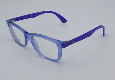 Ray-Ban Eyeglasses Frame Girls RB 1562 3688 Purple Rectangular 48-16-125 2060 • $11.25