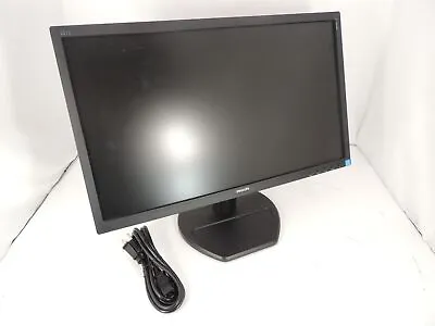 Philips 221S8L 21.5  FHD 1080p LCD Monitor HDMI DVI VGA With Stand Made In 2018 • $49.99