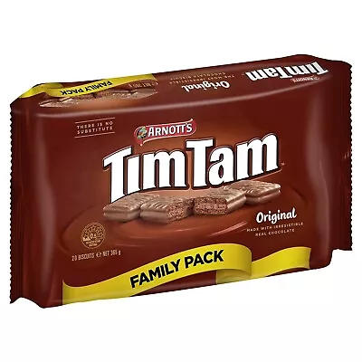 Arnotts Tim Tam Chocolate Biscuits Family Pack 365g FREE SHIPPING AU • $12.89