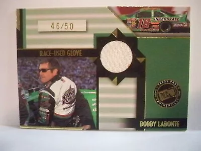 Bobby Labonte Press Pass Stealth Race-Used Glove • $15