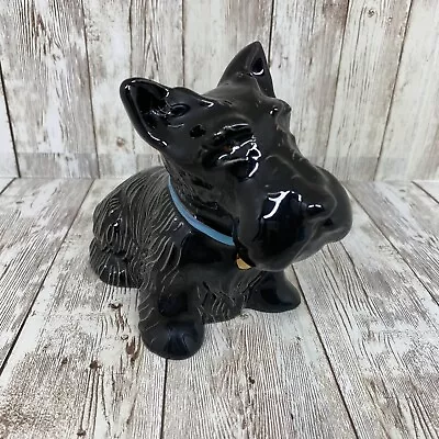 Vintage Ficol Wade Nennie Black Scotty Dog Scottish Terrier Figurine #1815 • $74.99