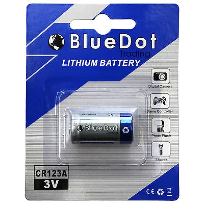 One (1) CR123A 23-155 3V Lithium Battery By BlueDot Trading® • $4.89