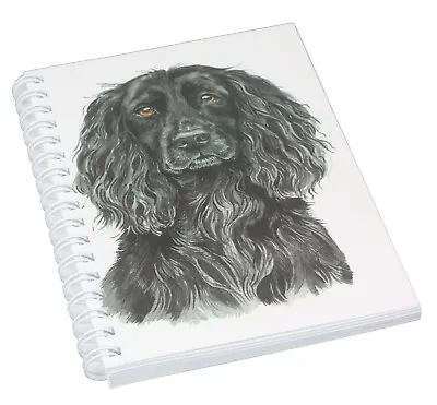 Working Cocker Spaniel Dog Spiral Bound Notebook 50 Blank Pages Perfect Gift • £5.49