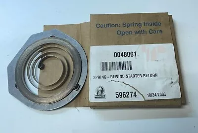 OEM WACKER Rewind Starter Return Spring 0048061 New*NOS (8922) • $9.99