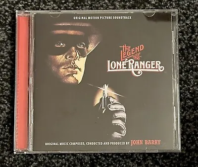 The Legend Of The Lone Ranger Soundtrack CD By John Barry (Intrada 2018) • £45